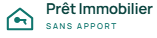 Prêt immobilier sans apport